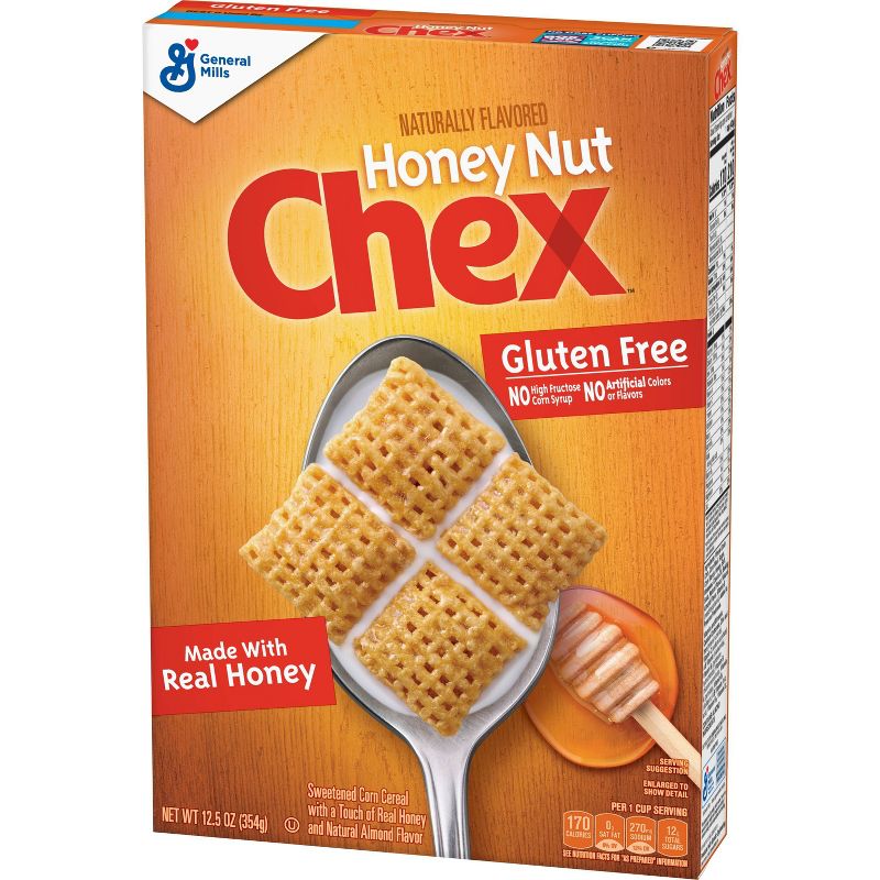 Chex Gluten Free Honey Nut Breakfast Cereal - 12.5oz - General Mills