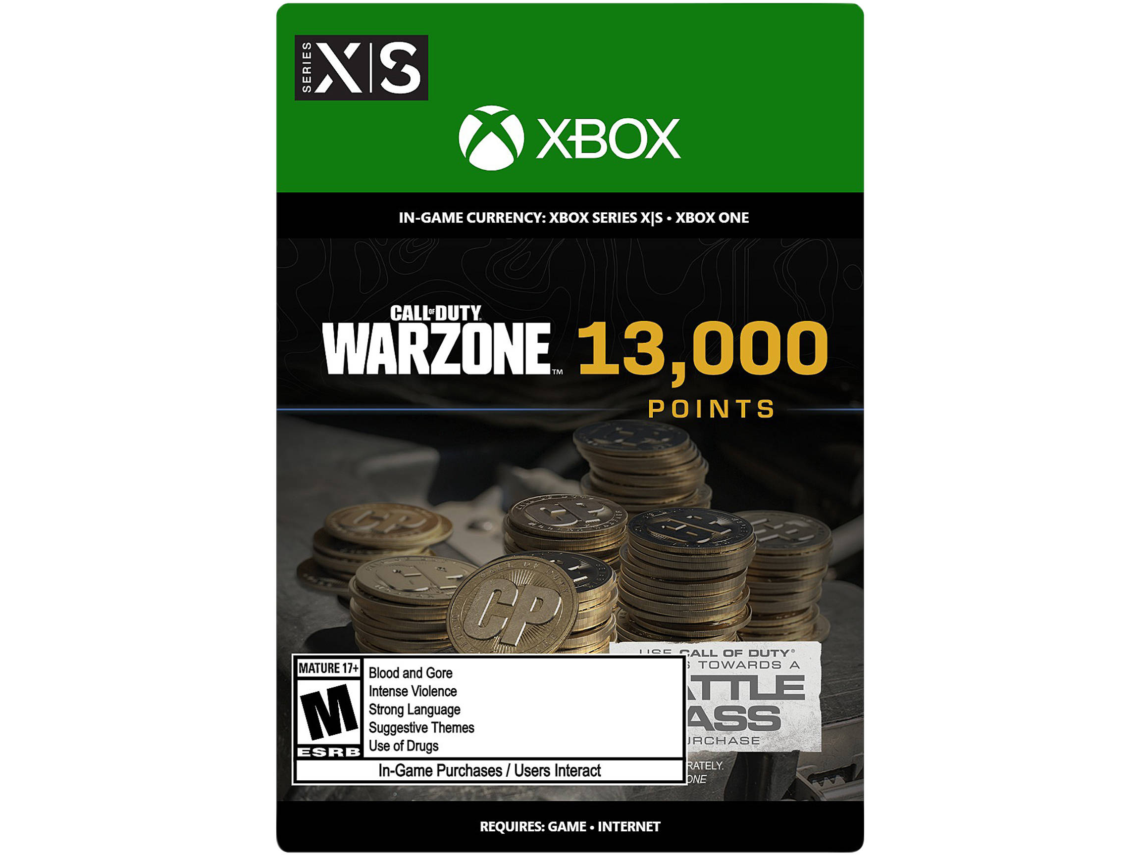 Call of Duty: Warzone Points - 9500 Xbox Series X | S / Xbox One [Digital Code]