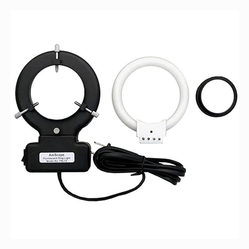 FRL12A 12W Microscope Fluorescent Ring Light + Adapter