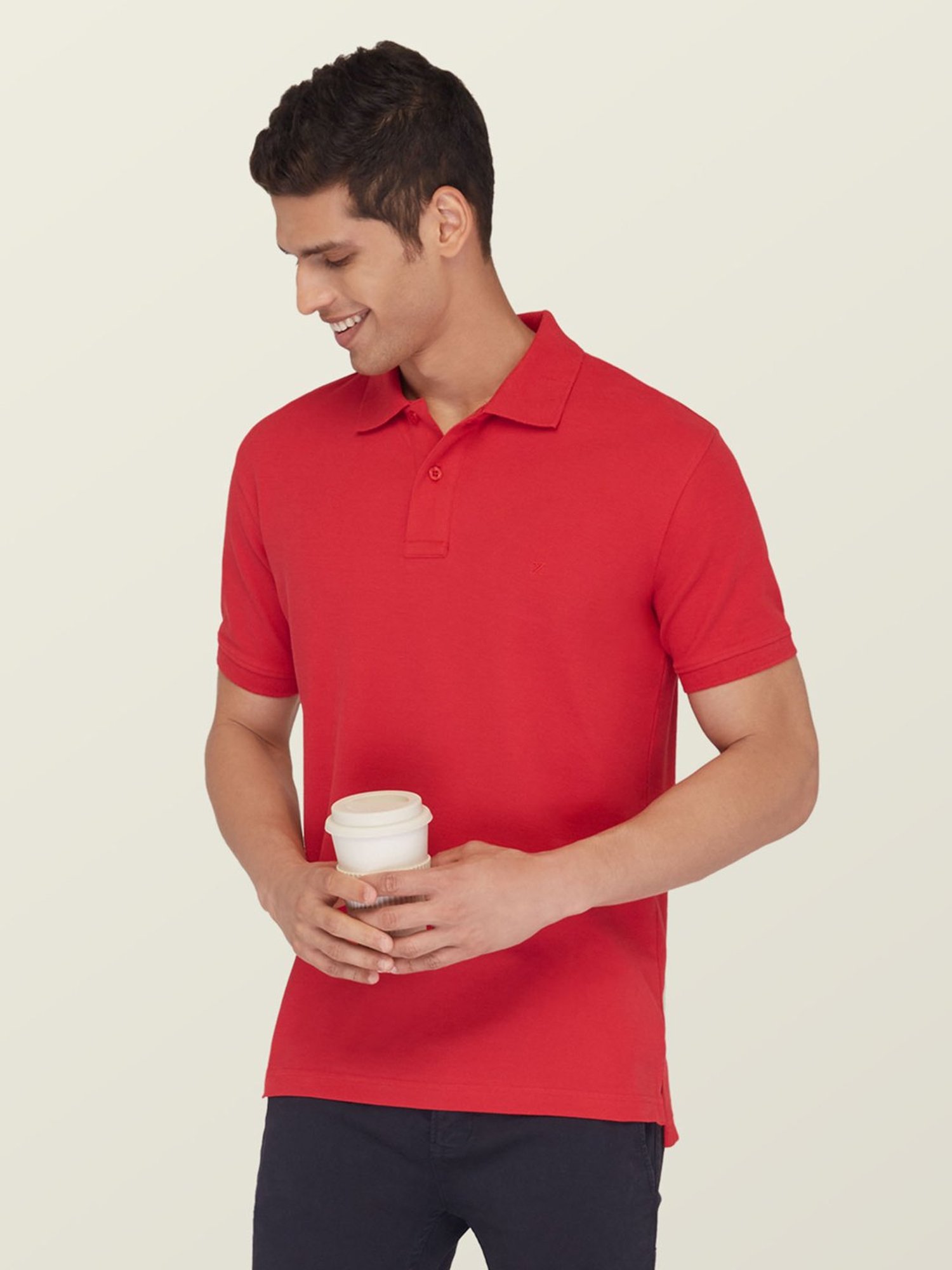 XYXX Red Polo T-Shirt
