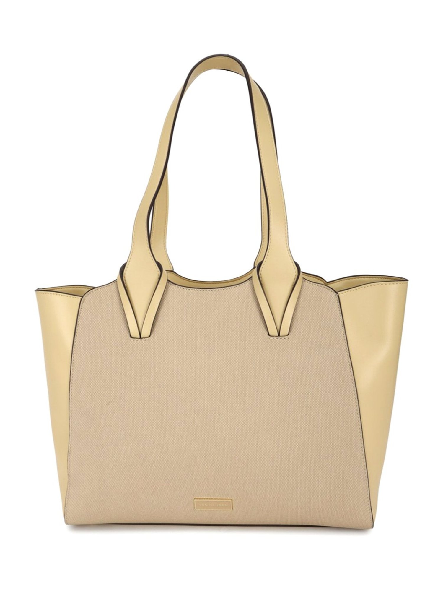 Van Heusen Beige Printed Shoulder Bag