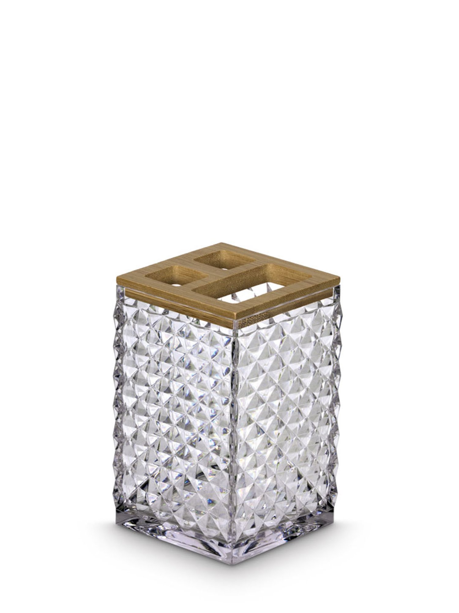 Freelance Transparent SAN material (Styrene Acrylonitrile) Set of 4 Bathroom Accessories