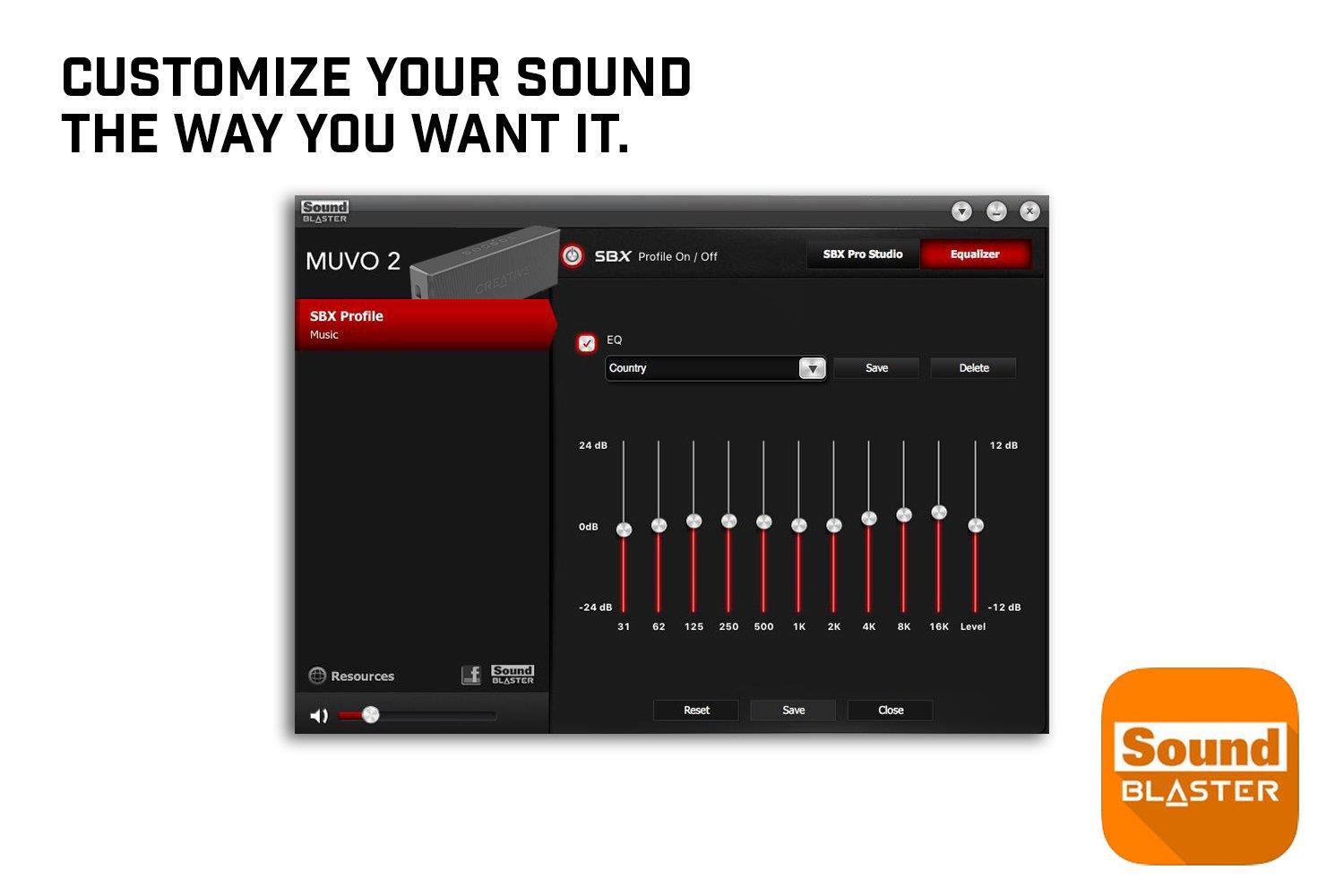 Creative MUVO 2 Portable Water-resistant Bluetooth Speaker with Built-in MP3 Player (Red)