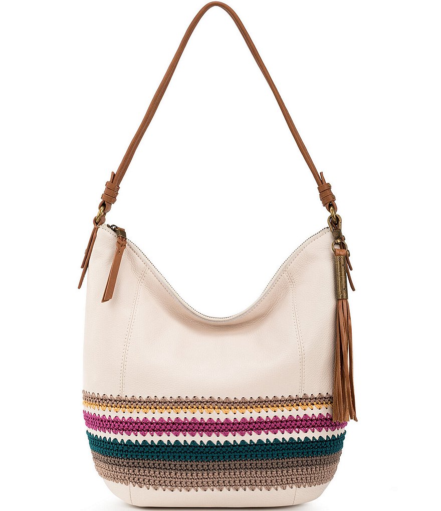 Dooney & Bourke Signature Hydrangea Monogram Collection Floral Hobo Bag