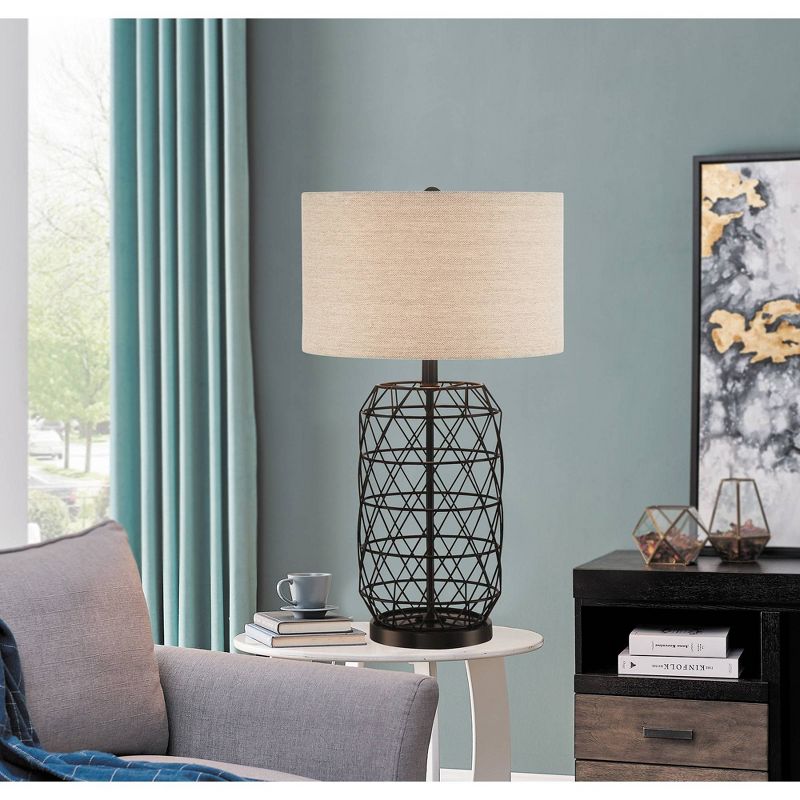 Cassiopeia Table Lamp Black  - Lite Source