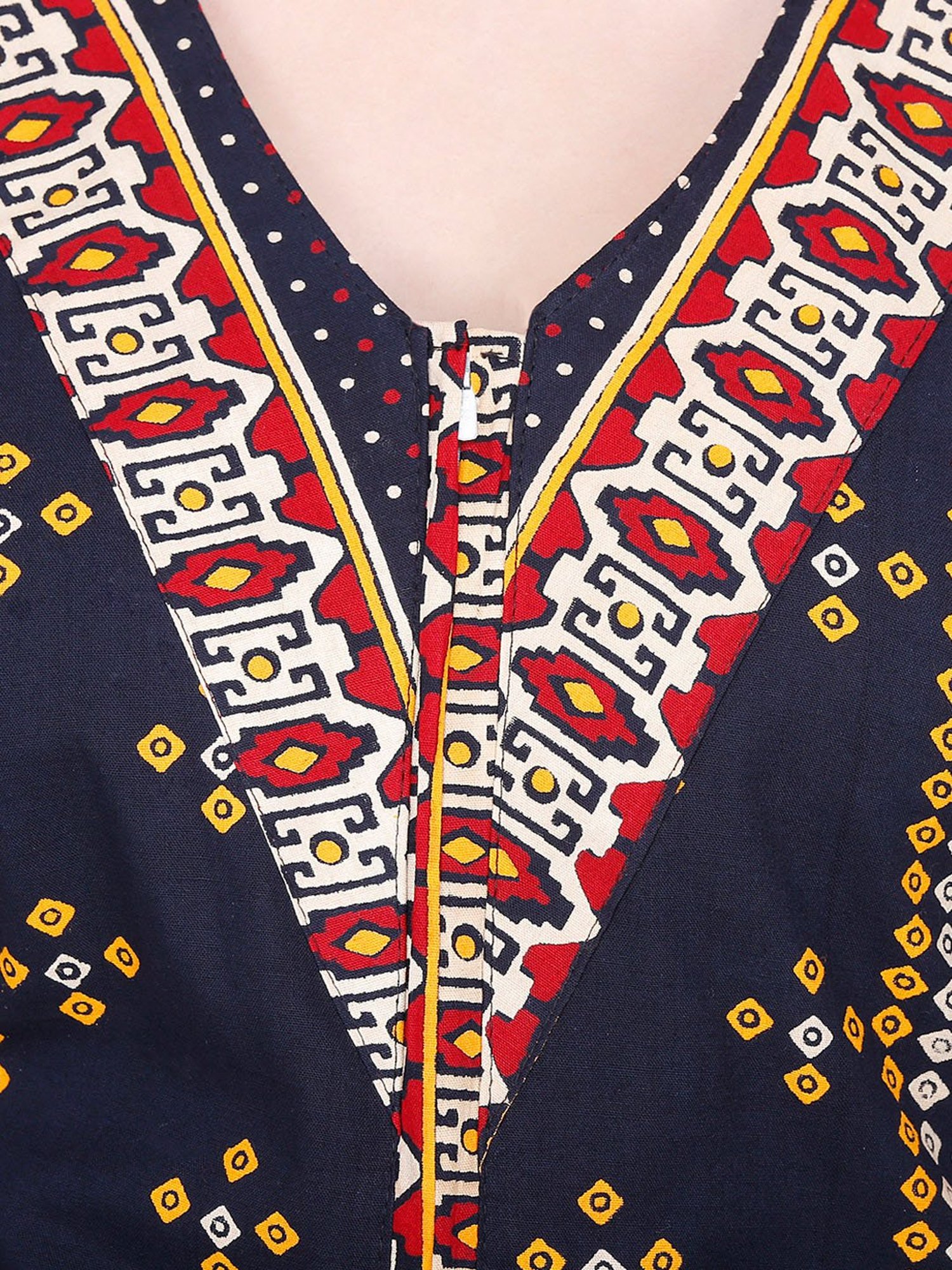 Secret Wish Navy Printed Nighty