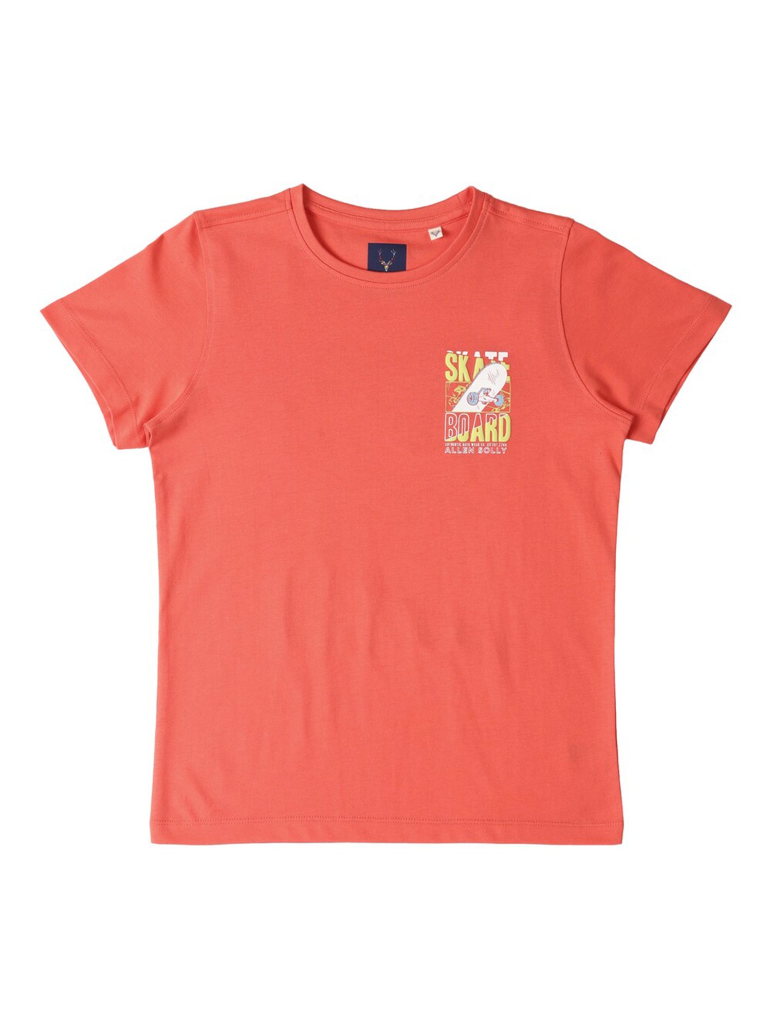 Pantaloons Junior Navy Cotton Printed T-Shirt