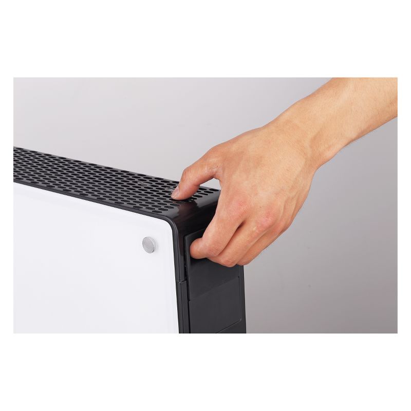 Mill 1500W Convection Glass Indoor Heater White