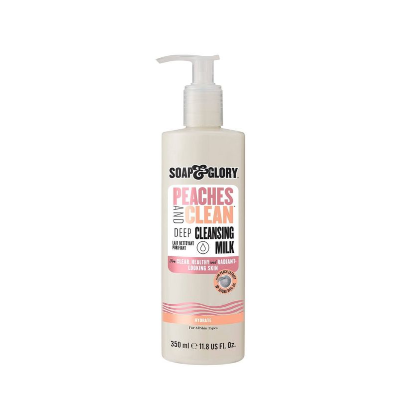 Soap & Glory Peaches & Clean Deep Cleansing Milk - 11.8 fl oz
