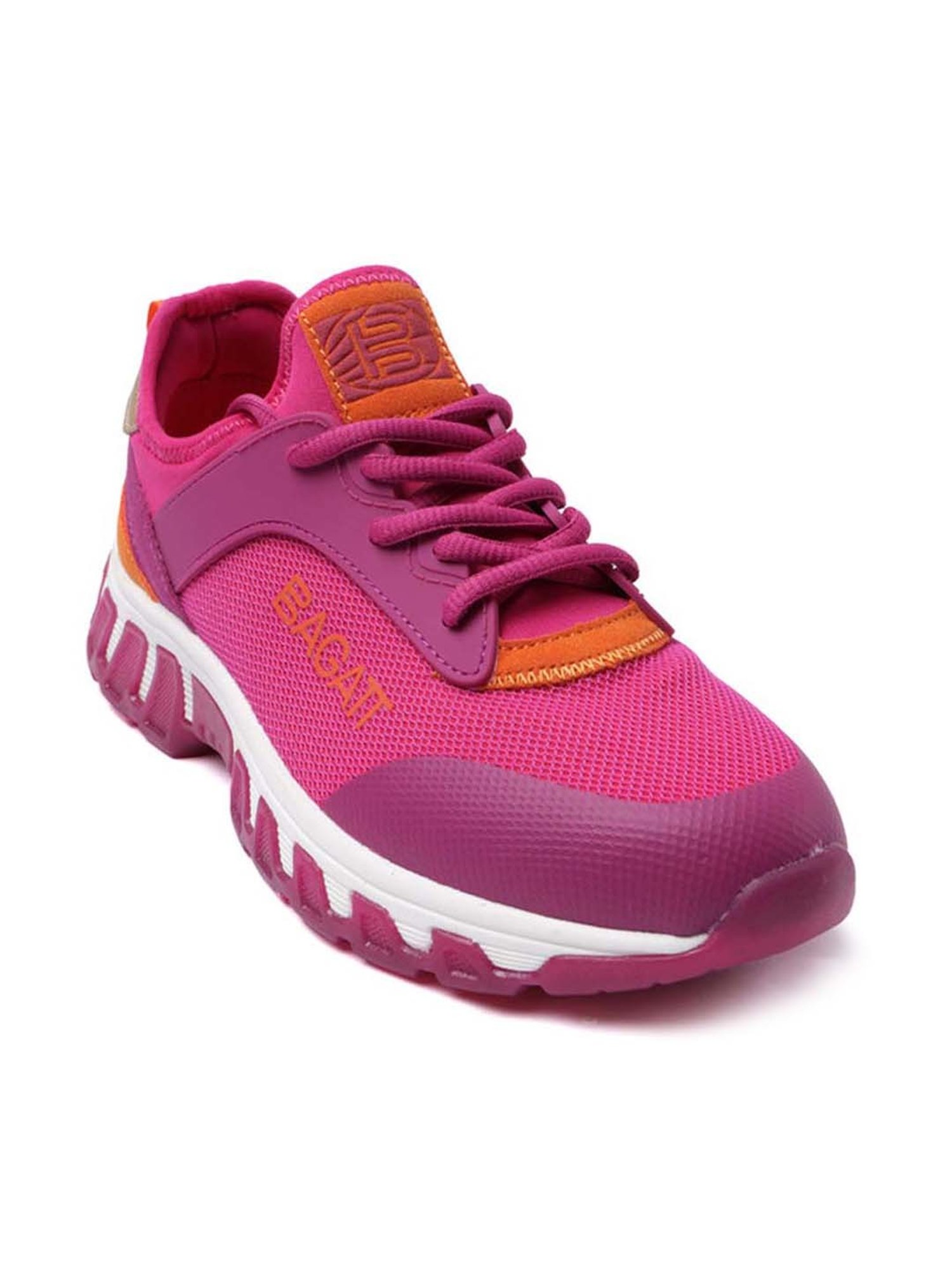 BAGATT Women's Chi Pink Casual Sneakers