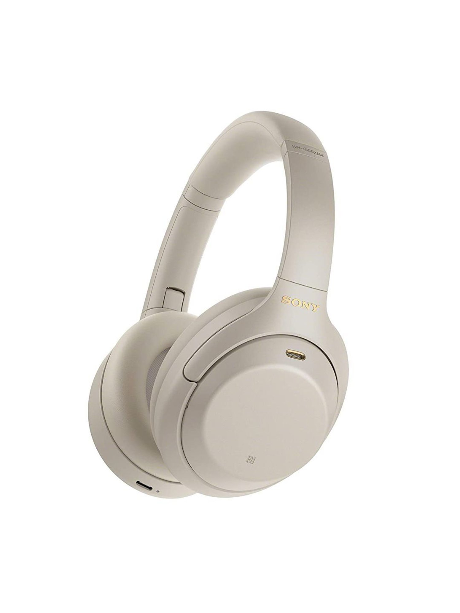 Sony WH-1000XM4 Industry Leading Wireless Noise Cancellation Bluetooth Headphones with Mic (Silver)