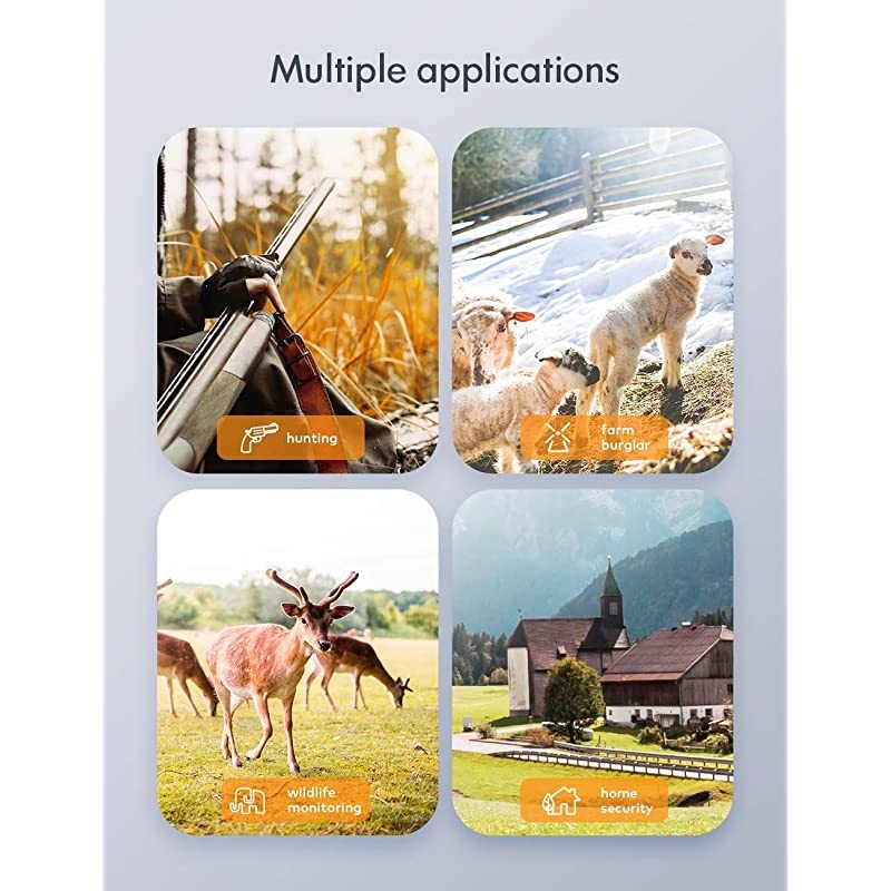 Mini Trail Camera 16MP 1080P with 16GB Micro SD Card Waterproof Night Vision Game Camera for Wildlife Detecting, Home Security