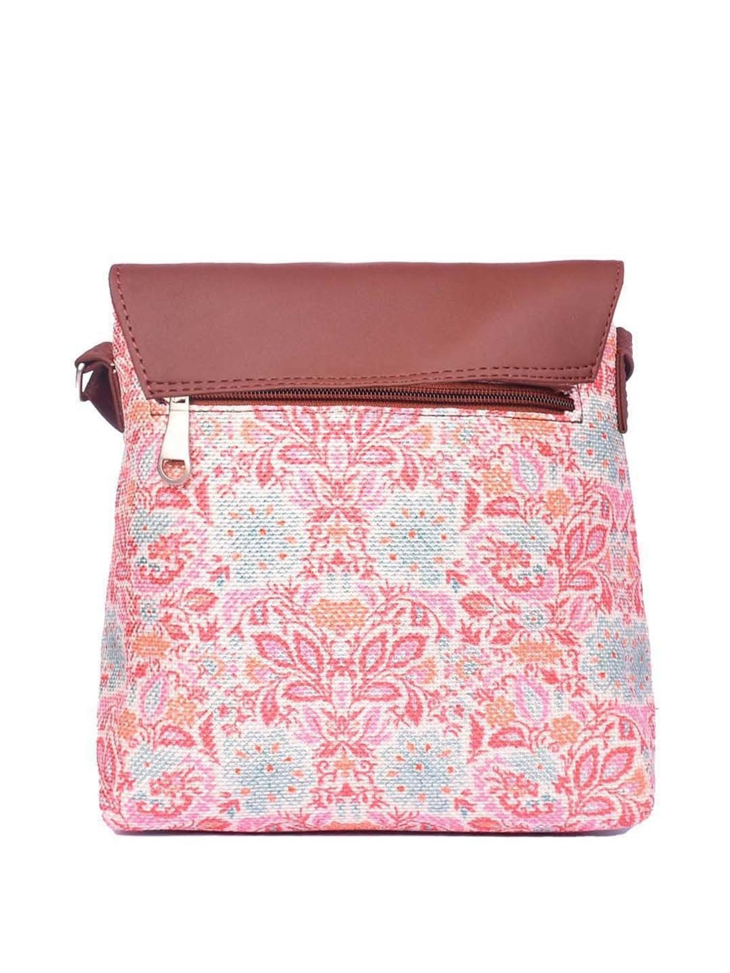 ZOUK Multicolor Printed Medium Sling Handbag