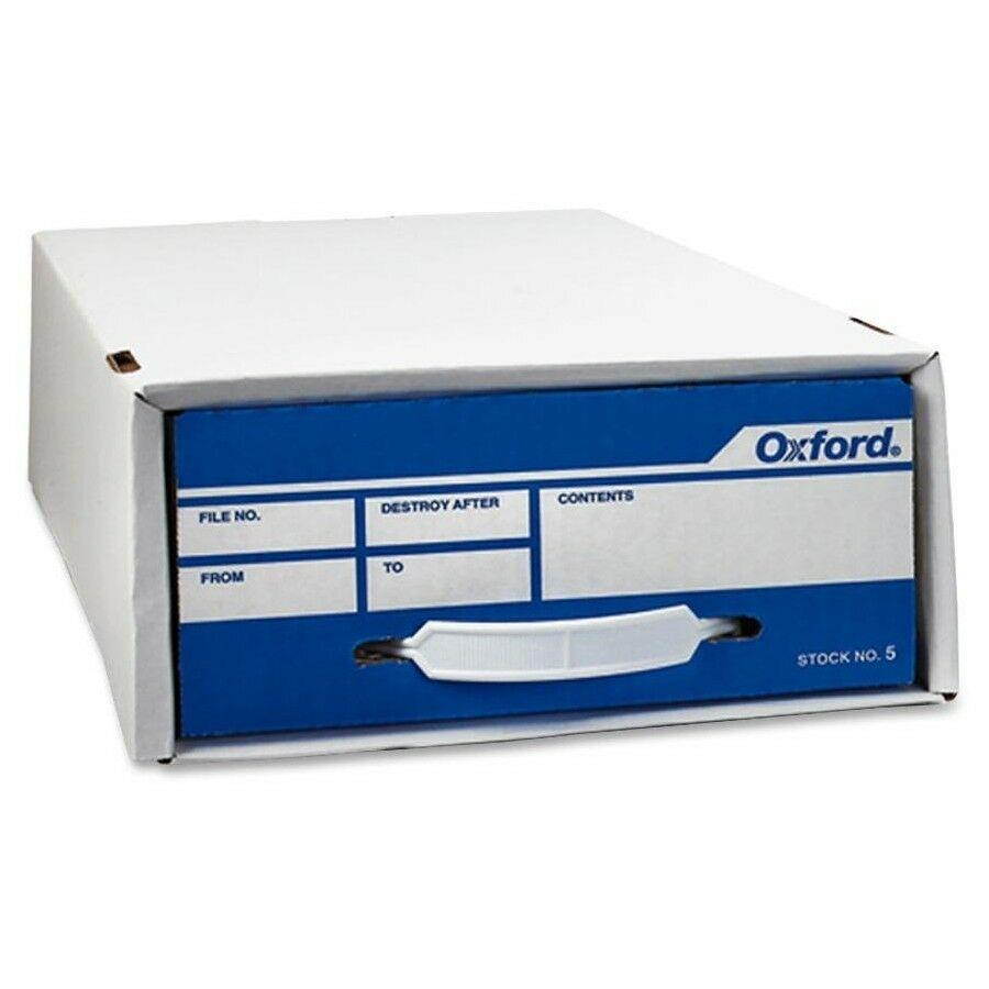 Esselte Standard Storage File - Stackable - 4.3" Height X 24" Width X 9" (ess5)