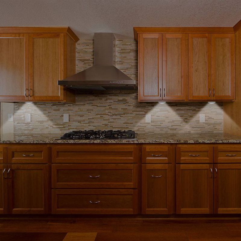 Brilliant Evolution 6pk Wireless Color Changing LED Under Cabinet Puck Light With 2 Remotes