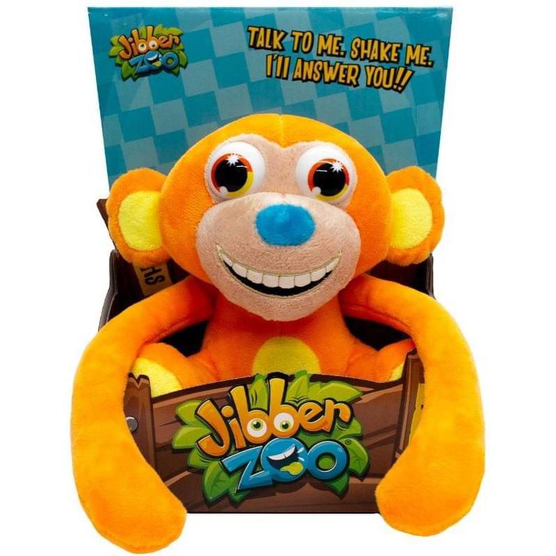 Jupiter Creations, Inc Jibber Zoo Interactive Plush Toy | Huggy Monkey