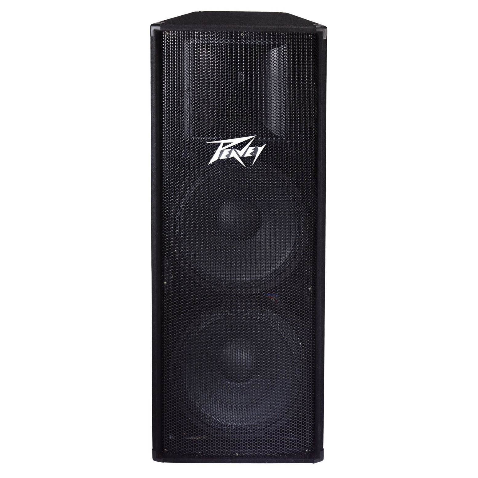 Peavey PV-215 Dual 15 2-Way Speaker Enclosure Passive Full Range Speaker
