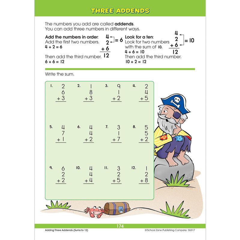 Big First Grade Workbook, Ages 67 (School Zone Publishing) - by Wendy Colsen (Paperback)