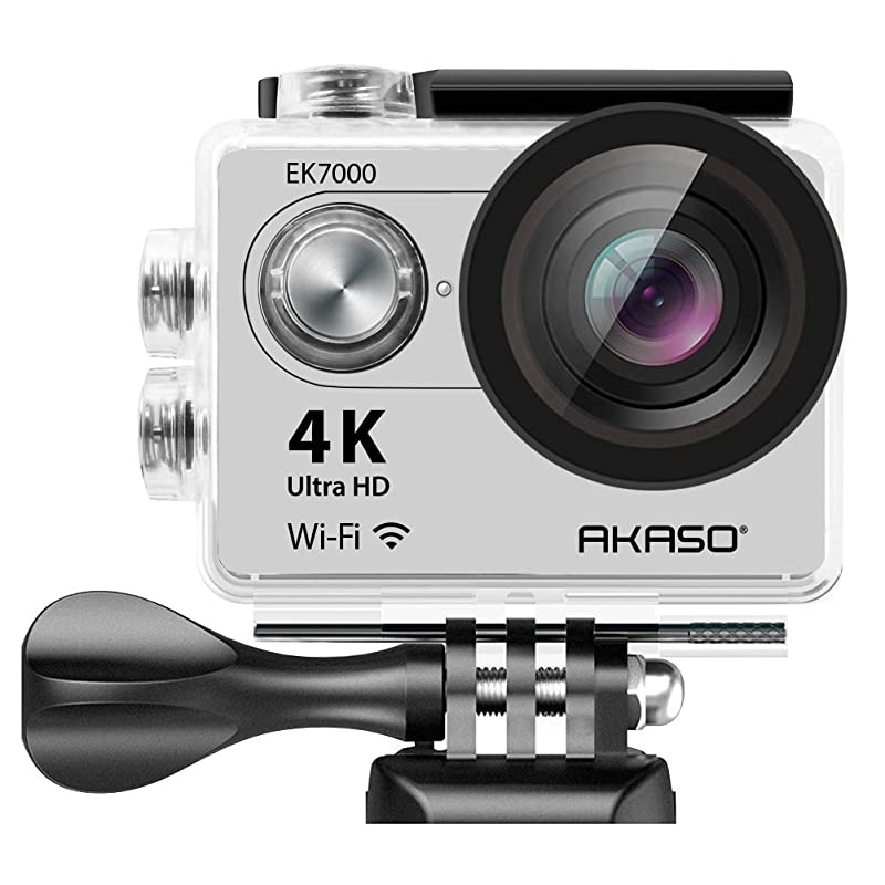 EK7000 4K Action Camera Sports WiFi Underwater Camcorder DV (Silver)