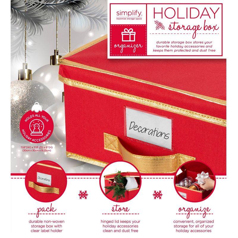 Christmas Storage Box - Simplify