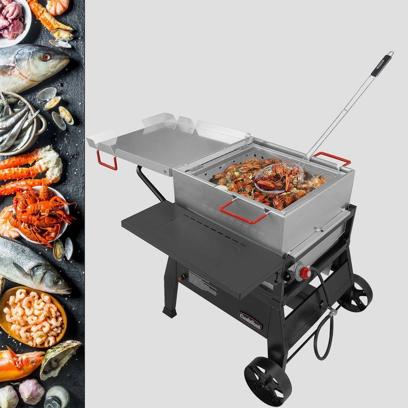 Creole Feast 36'' Stainless Steel Wire Skimmer