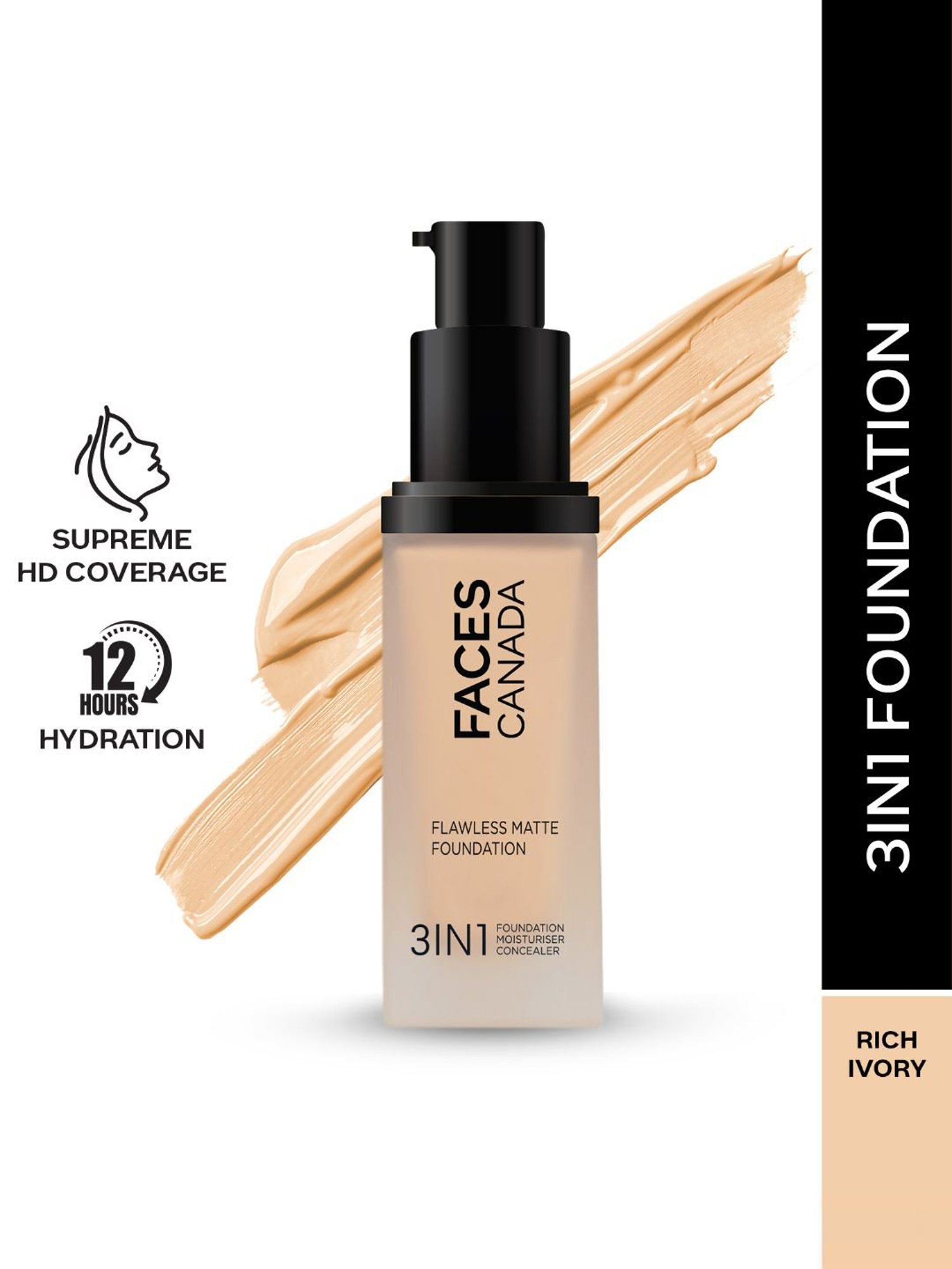FACES CANADA Flawless Matte Foundation Rich Ivory - 30 ml