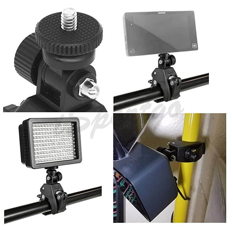 Camera Clamp Mount Gopro Mount for Cameras Video Lights Monitors Gopro Hero