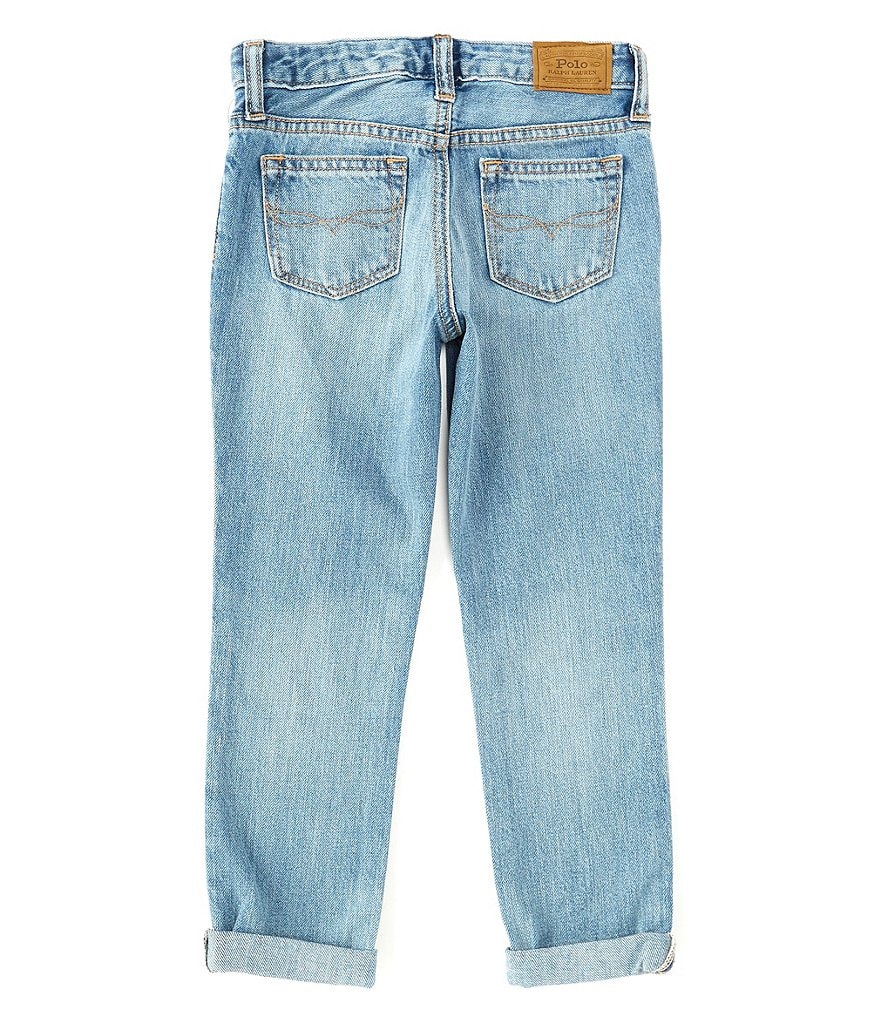 Polo Ralph Lauren Little Girls 2T-6X Aster Slim-Fit Boyfriend Jeans