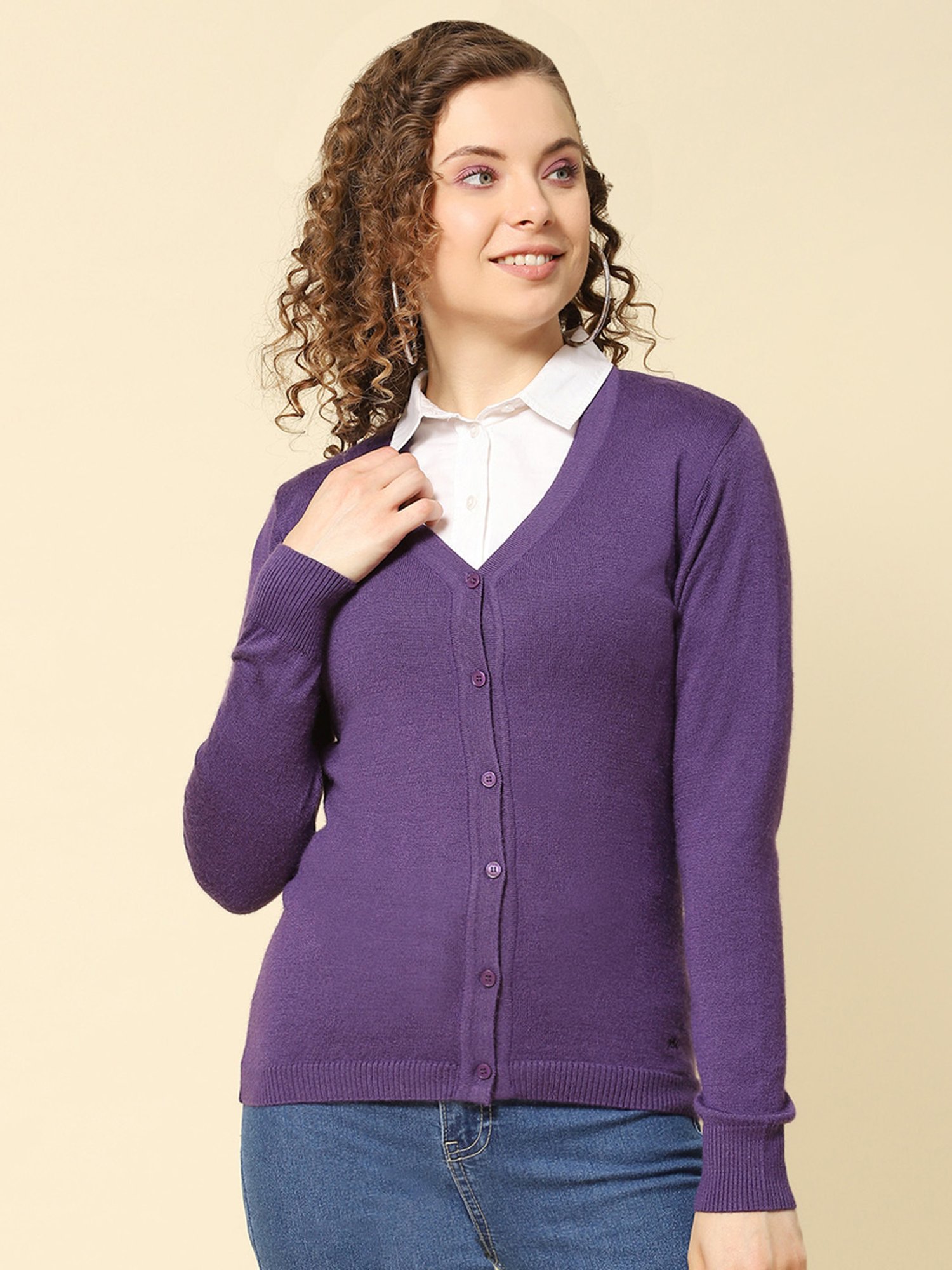 Monte Carlo Purple Cardigan