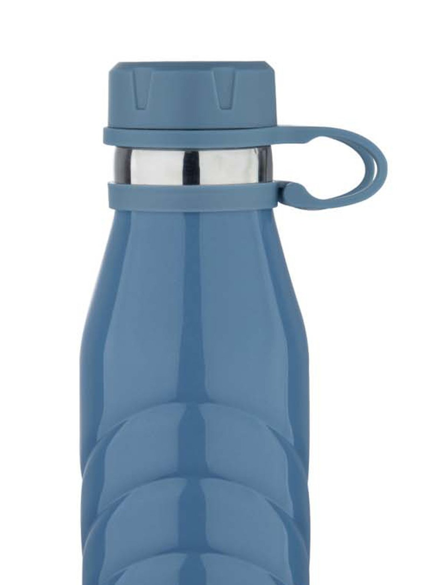 Bergner Walking Blue Stainless Steel Thermosteel Hot and Cold Bottle (0.5 L)