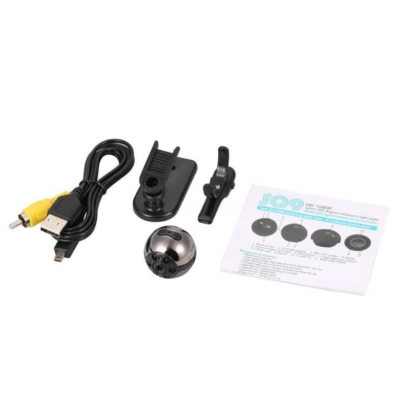 Zgeer HD 1080P Security Mini IP Camera Night Vision Webcam Camcorder