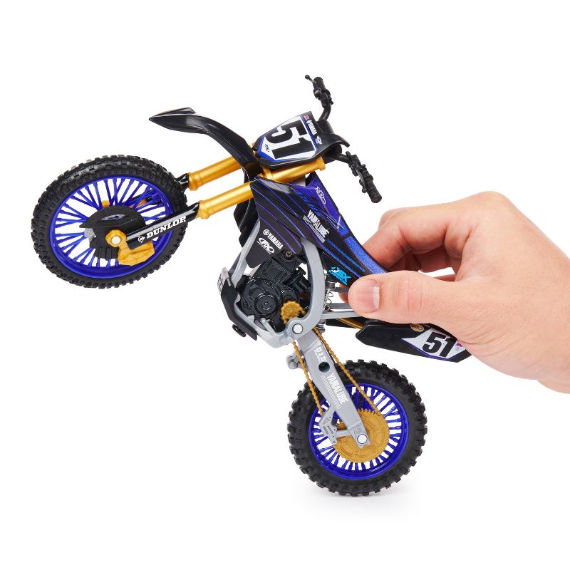 Supercross - 1:10 Scale Die Cast Collector Motorcycle - Justin Barcia