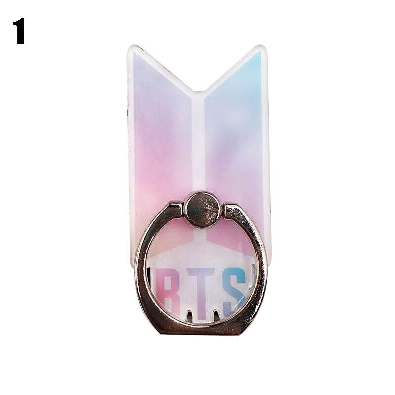 KPOP Bangtan Boys Mobile Phone Desk Holder Pad Stand Finger Ring Bracket