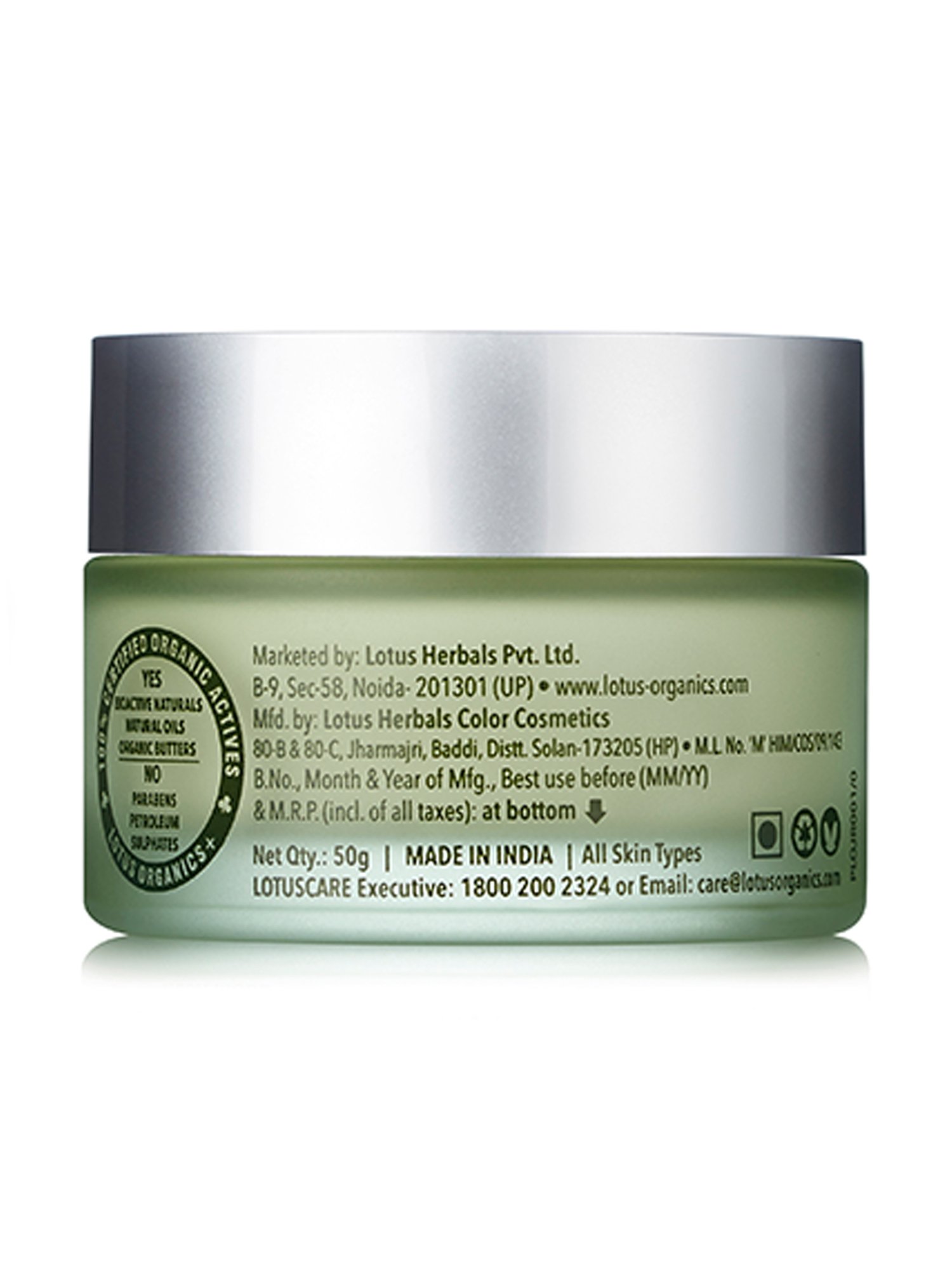 Lotus Organics+ Divine Nutritive Cream - 50 gm