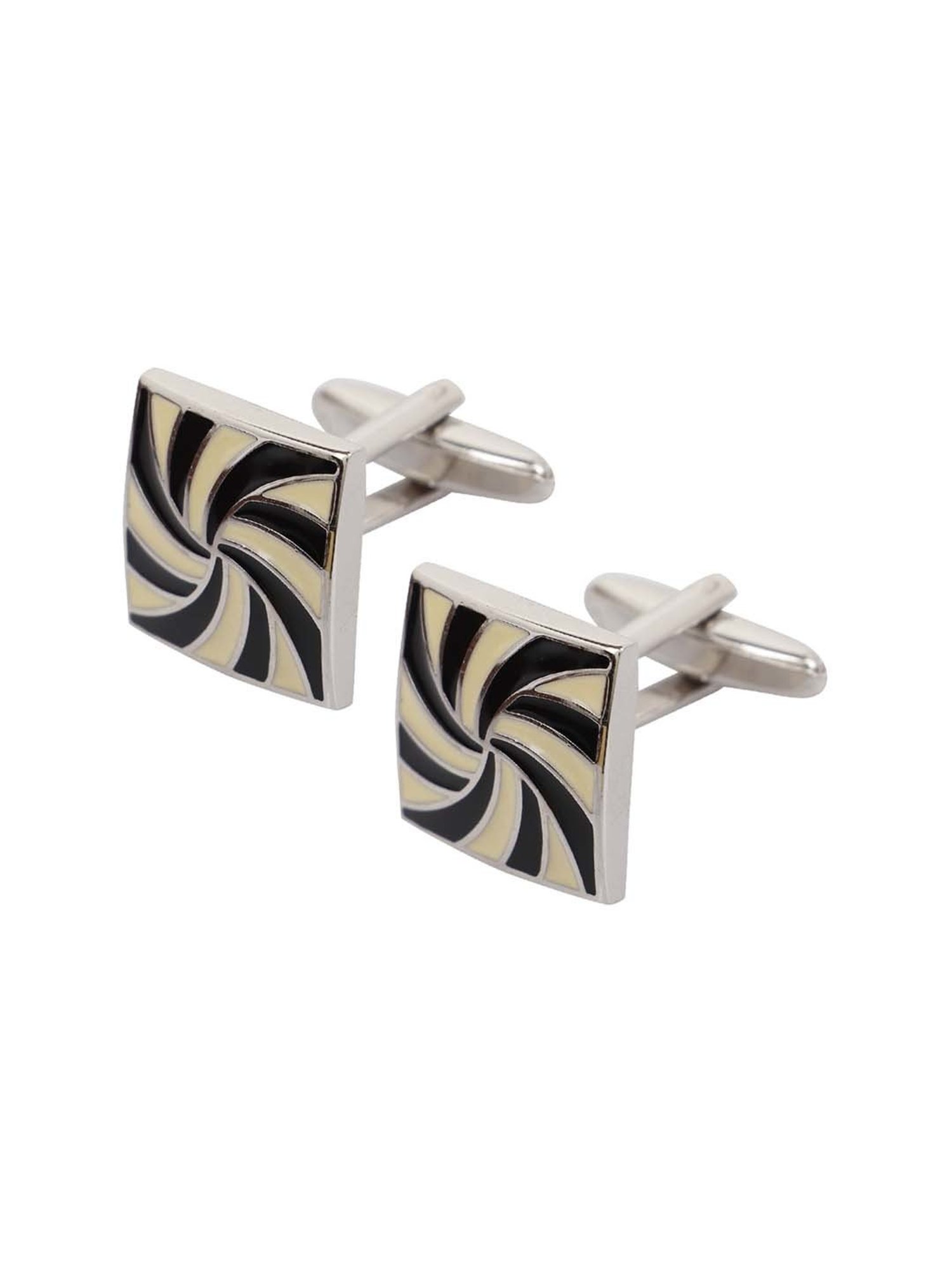 The Real Effect London 800 Silver Cufflinks for Men