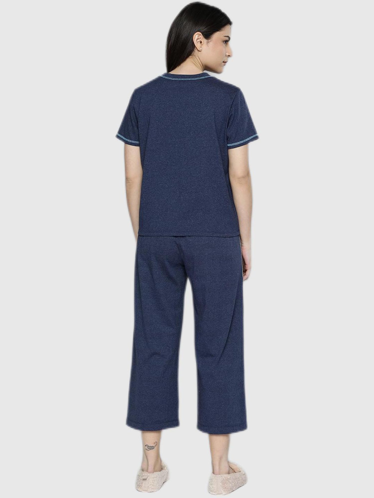 Chemistry Navy Pajama Set