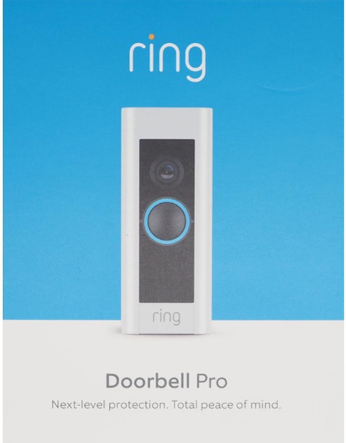 Ring Video Doorbell Pro Smart Wi-Fi - Wired - Satin Nickel(existing doorbell wiring required) B08M125RNW