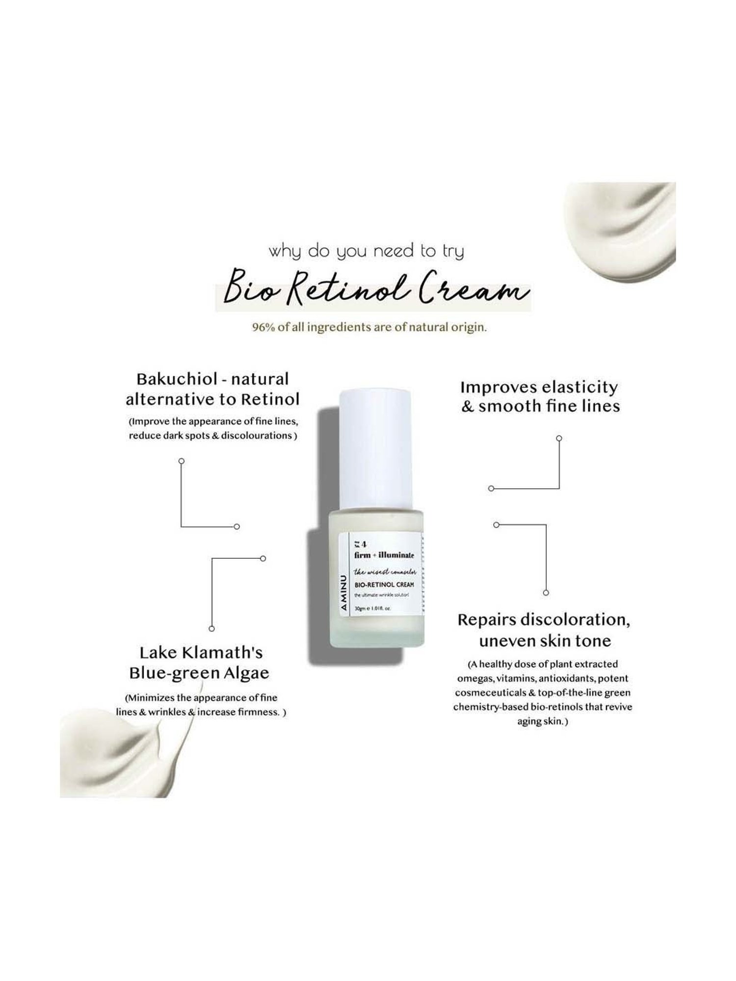 AMINU The Wisest Counselor Bio-retinol Cream - 30 gm