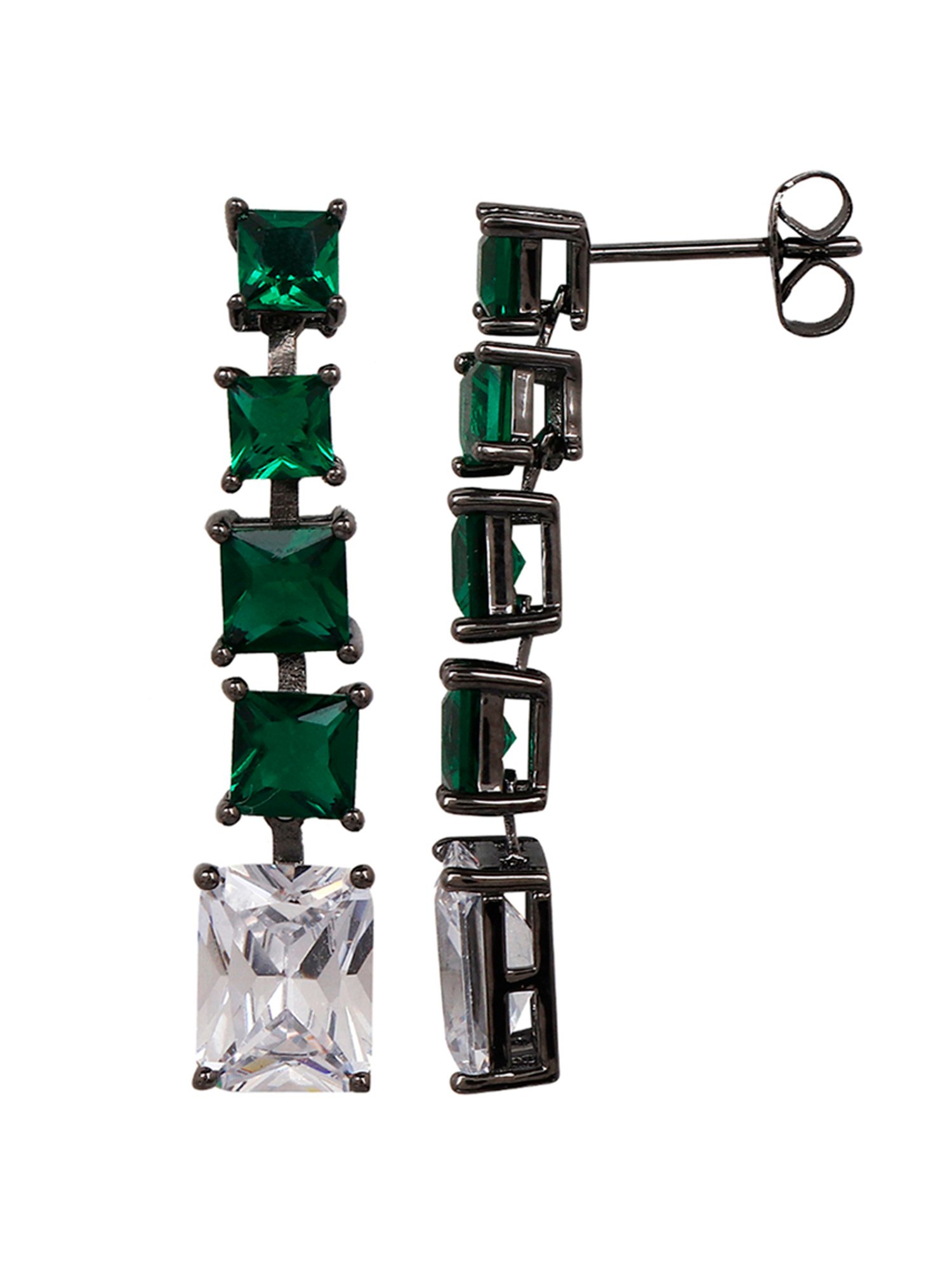 The Real Effect London 800 Silver Earrings for Women