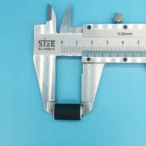 Printer Parts 24pcs K0nica Pinch Roller for Eco Solvent Printer Allwin Human Yoton Dika DX5 DX7 Head Pressure Roller Rubber Rollers 17mm