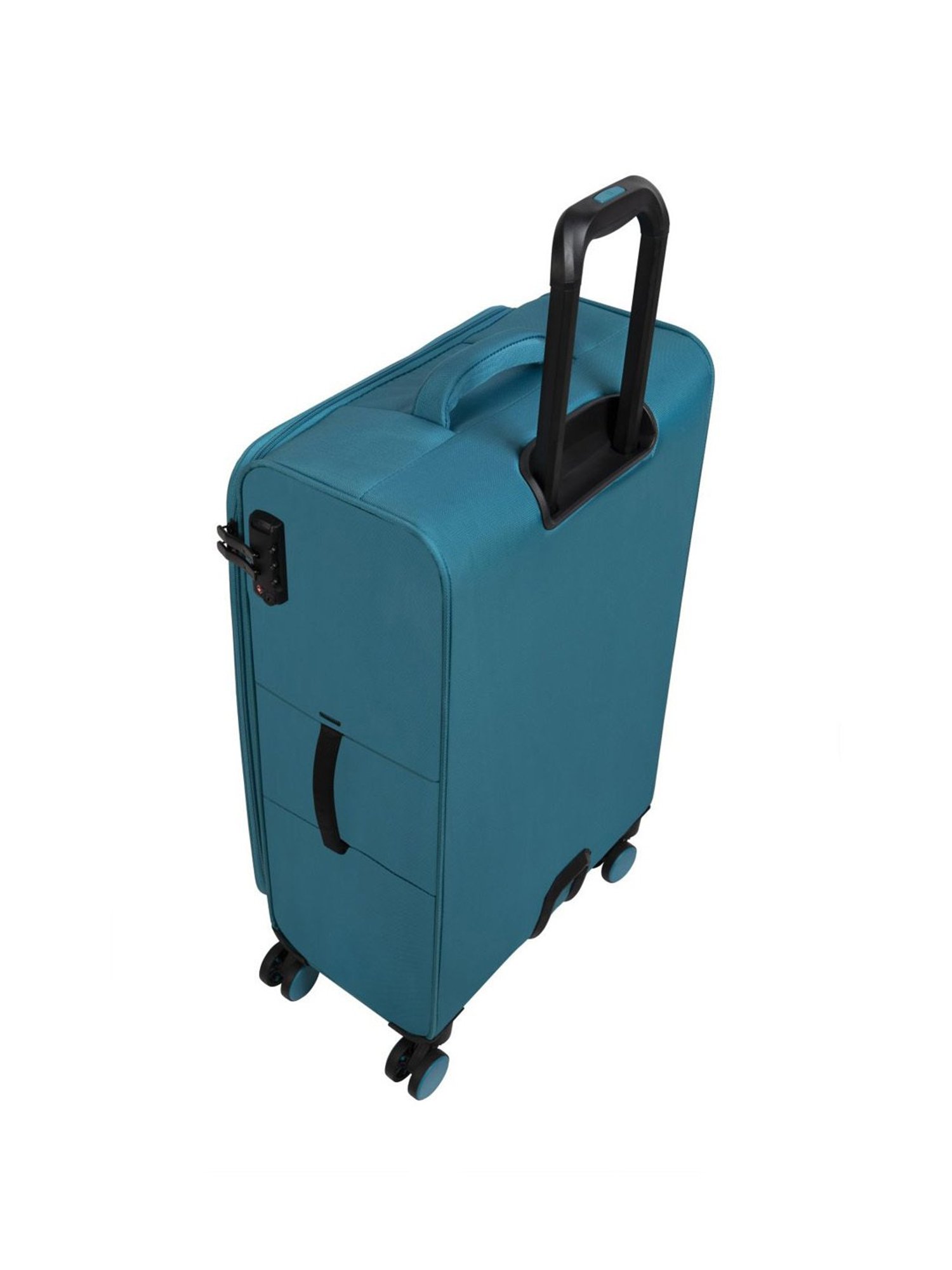 it luggage Census Teal Blue Combo-28 & 20 inches Soft Case Luggage Trolley with TSA Lock
