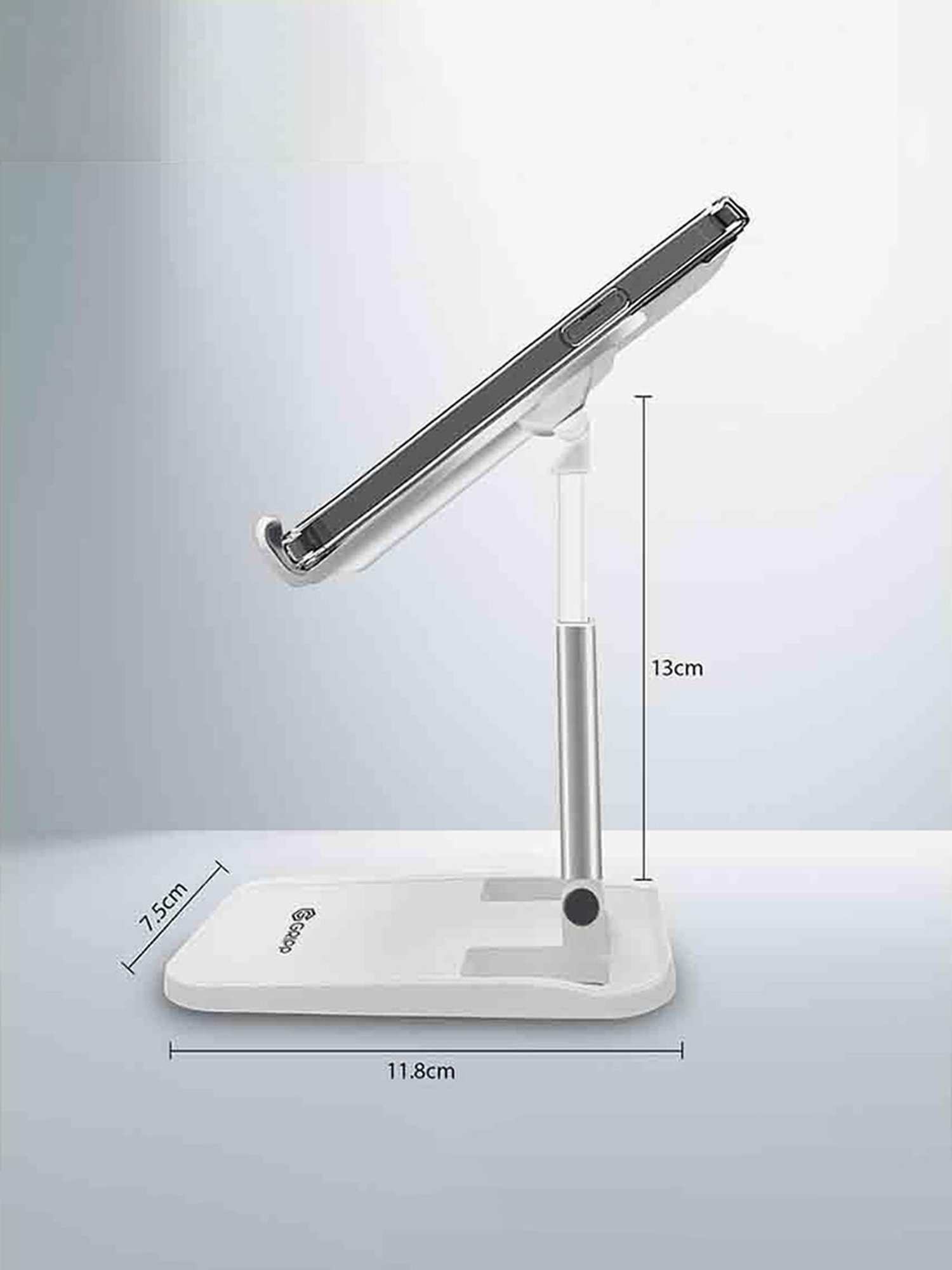 Gripp Magic Stand Compatible For All Mobile Phones Devices (White)