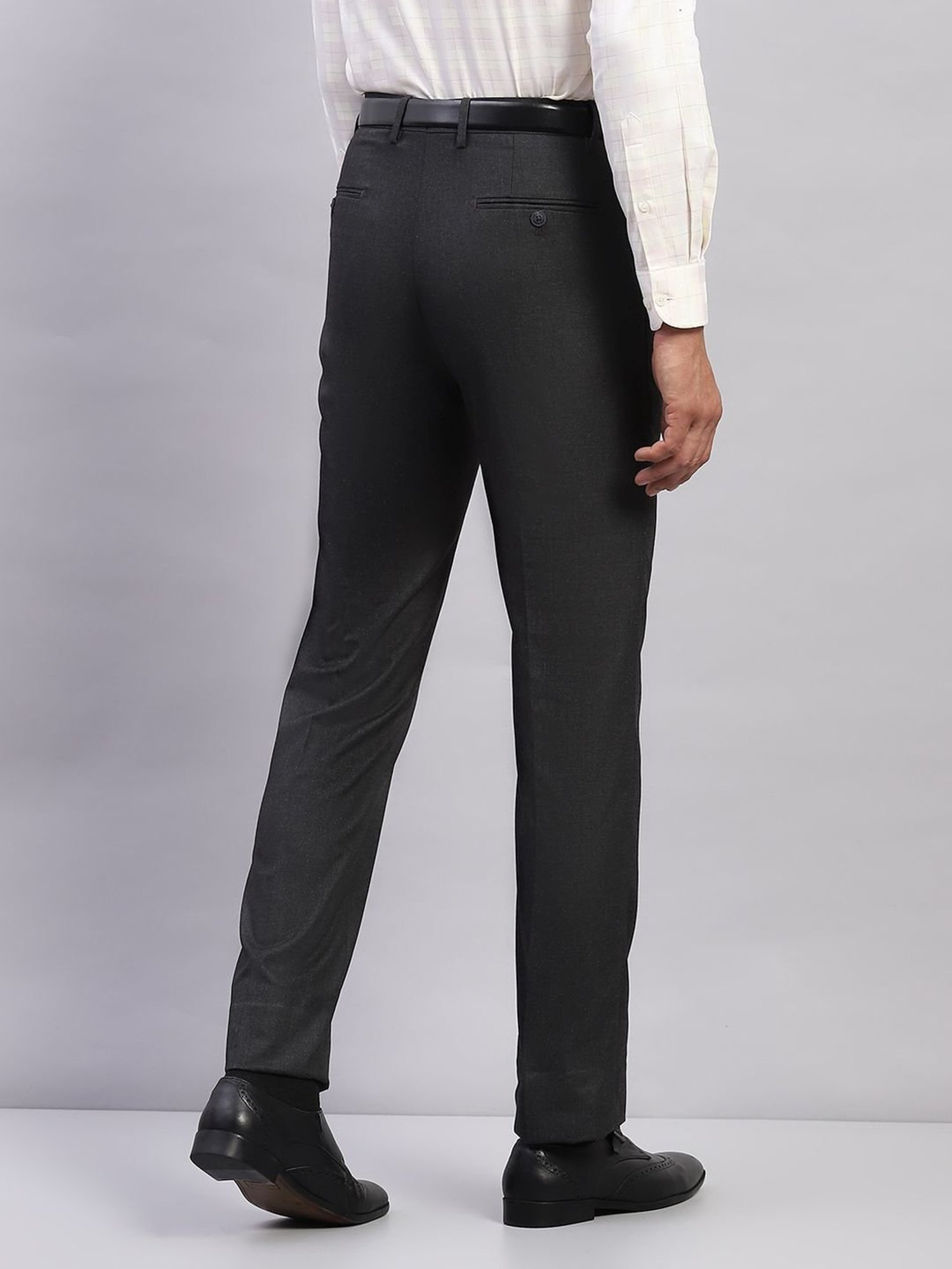 Monte Carlo Dark Grey Smart Fit Trousers