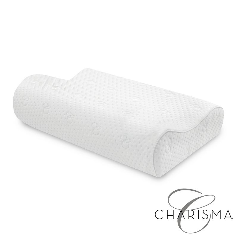 Charisma Luxury Contour Gel-Infused Oversized Memory Foam Pillow