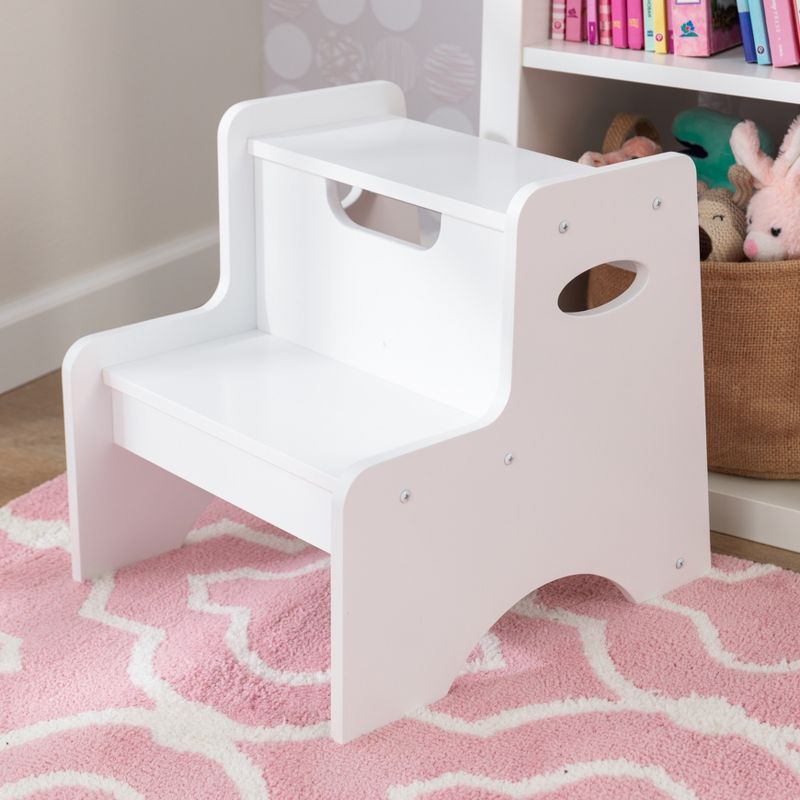 KidKraft Two-Step Stool - White