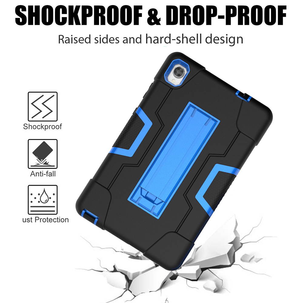 Mignova for Lenovo Tab M8 FHD TB-8705F Case,Hybrid Heavy Duty Three Layer Full-Body Shockproof Armor Rugged Hard Back Cover Built in Kickstand ONLY For Lenovo Tab M8 FHD TB-8705F