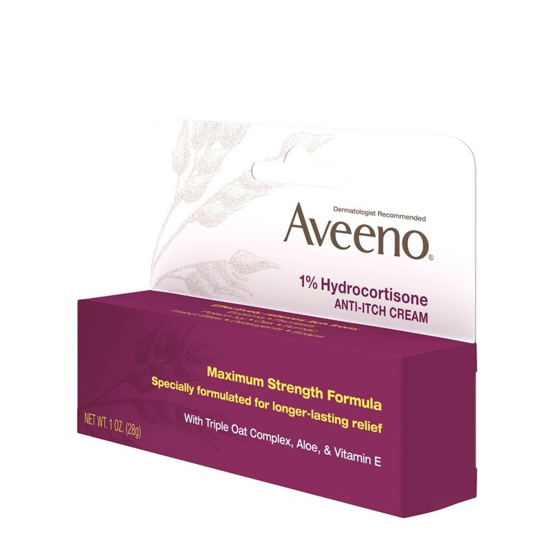 Aveeno Active Naturals Anti-itch Cream - 1oz