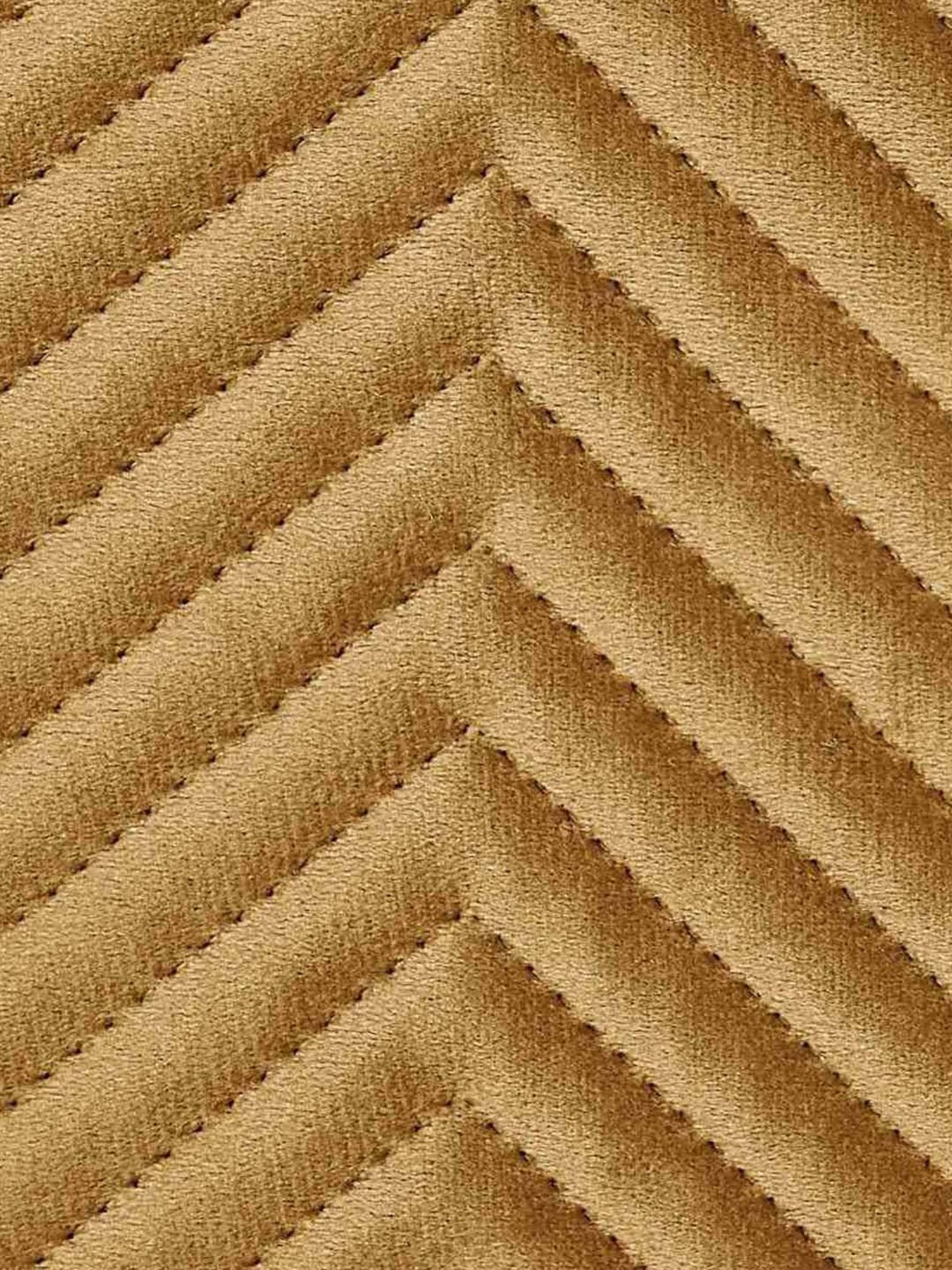 Saral Home Easy Living Gold Velvet Sofa Throw