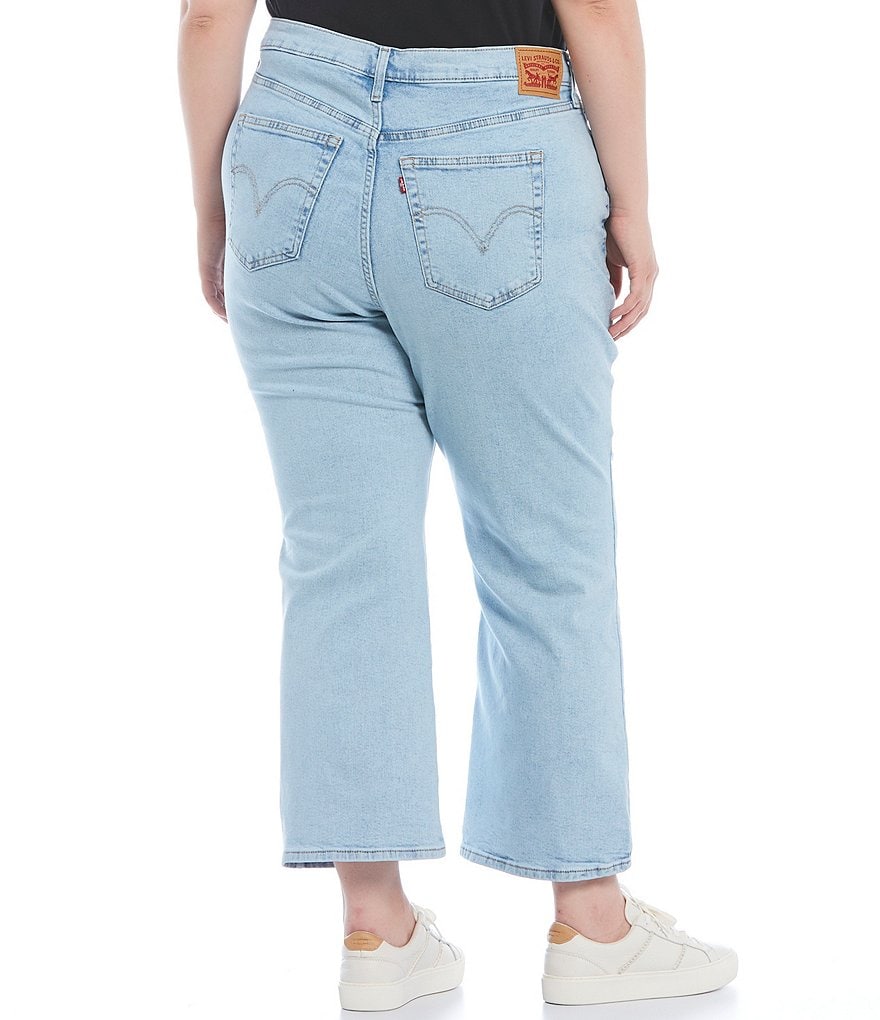 Ruby Rd. Plus Size Super Soft Stretch Denim Straight Leg Jeans