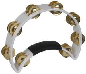 Rhythm Tech Tamb-Wht W/Brass